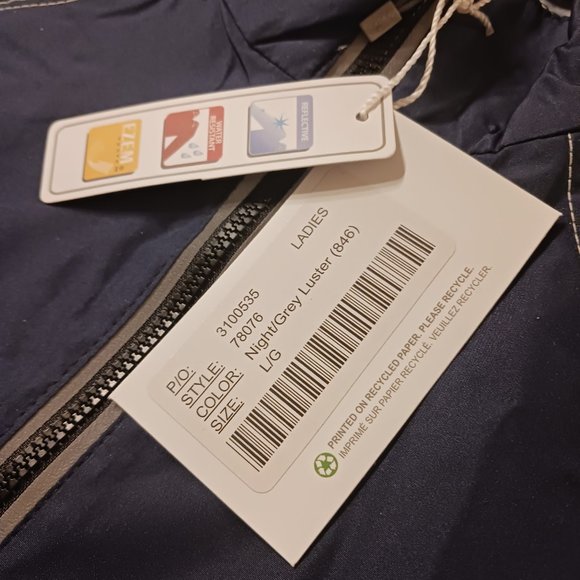 North End Ladies' Endurance Lightweight Color Block Jacket Size L - Picture 10 of 13